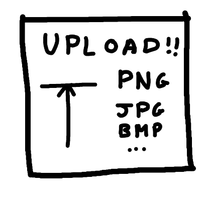 upload your own image!